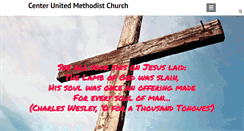 Desktop Screenshot of centerunitedmethodist.com